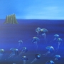 Meduse davanti allo Strombolicchio, 1 x 1 m, Acryl und Öl,  2010